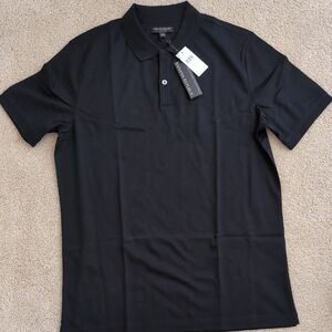 (Final Price)Banana Republic Jet Black Polo Shirt
